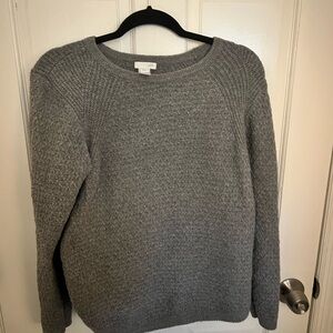J. Jill Heather Gray Women's Sweater